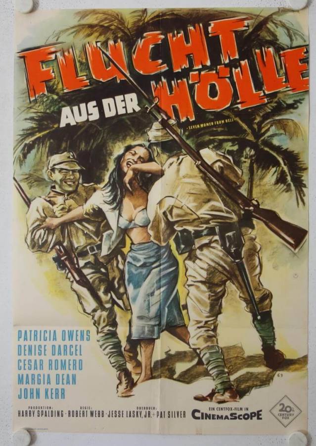 Flucht aus der Hölle originales deutsches Filmplakat